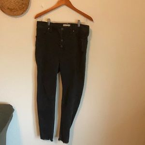 Madewell 10” high-rise skinny jeans